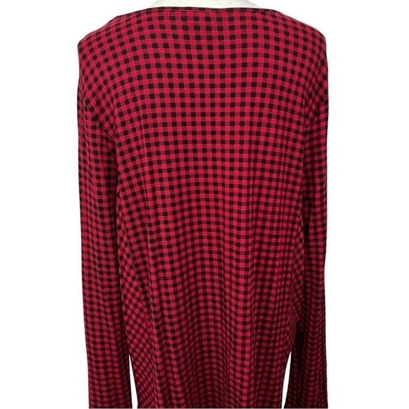 J. Jill Wearever Collection Women’s Pullover Tunic Top Sz XL Multi Colors LS - Picture 6 of 12